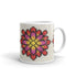 Knitted Zinnia Knitting Mug